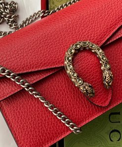 Gucci Dionysus Womens Red Replica Handbags Size 25cm (2)