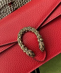 Gucci Dionysus Womens Red Replica Handbags Size 25cm (2)