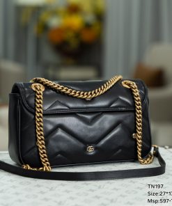 Gucci GG Marmont Logo Plaque Small Shoulder Replica Bags Size 27x17x8cm (2)
