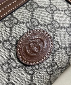 Gucci GG Supreme Canvas Hip Belt Replica Bags Size 22x15x4cm (2)