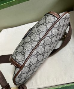 Gucci GG Supreme Canvas Hip Belt Replica Bags Size 22x15x4cm (2)