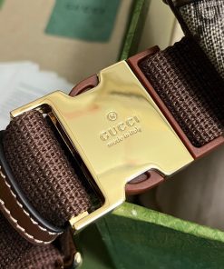 Gucci GG Supreme Canvas Hip Belt Replica Bags Size 22x15x4cm (2)