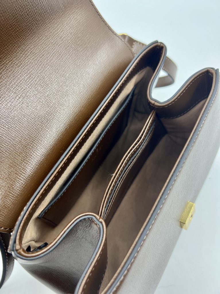 Gucci Horsebit 1955 Mini Replica Bags Brown Size 10 (2)