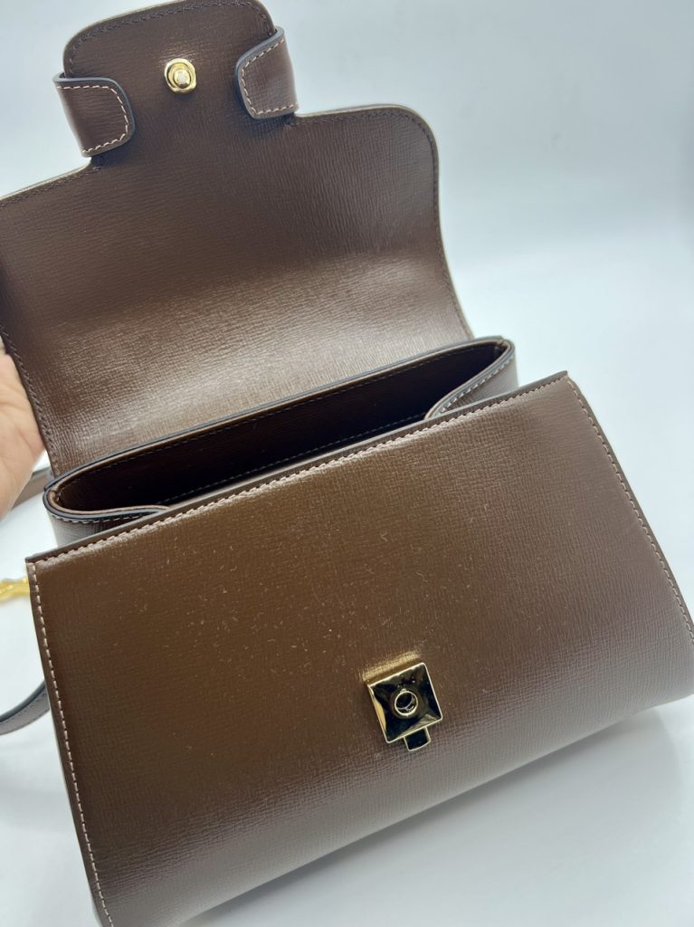 Gucci Horsebit 1955 Mini Replica Bags Brown Size 10 (2)