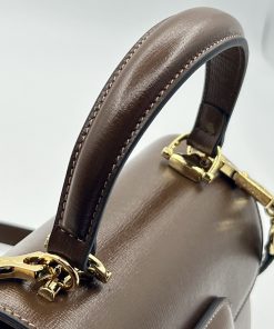 Gucci Horsebit 1955 Mini Replica Bags Brown Size 10 (2)