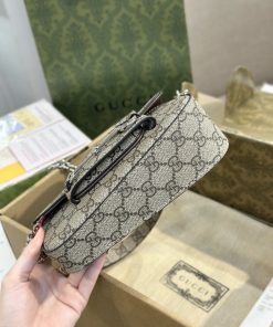 Gucci Horsebit 1955 Mini Shoulder Bags Best Replica 20cm (2)