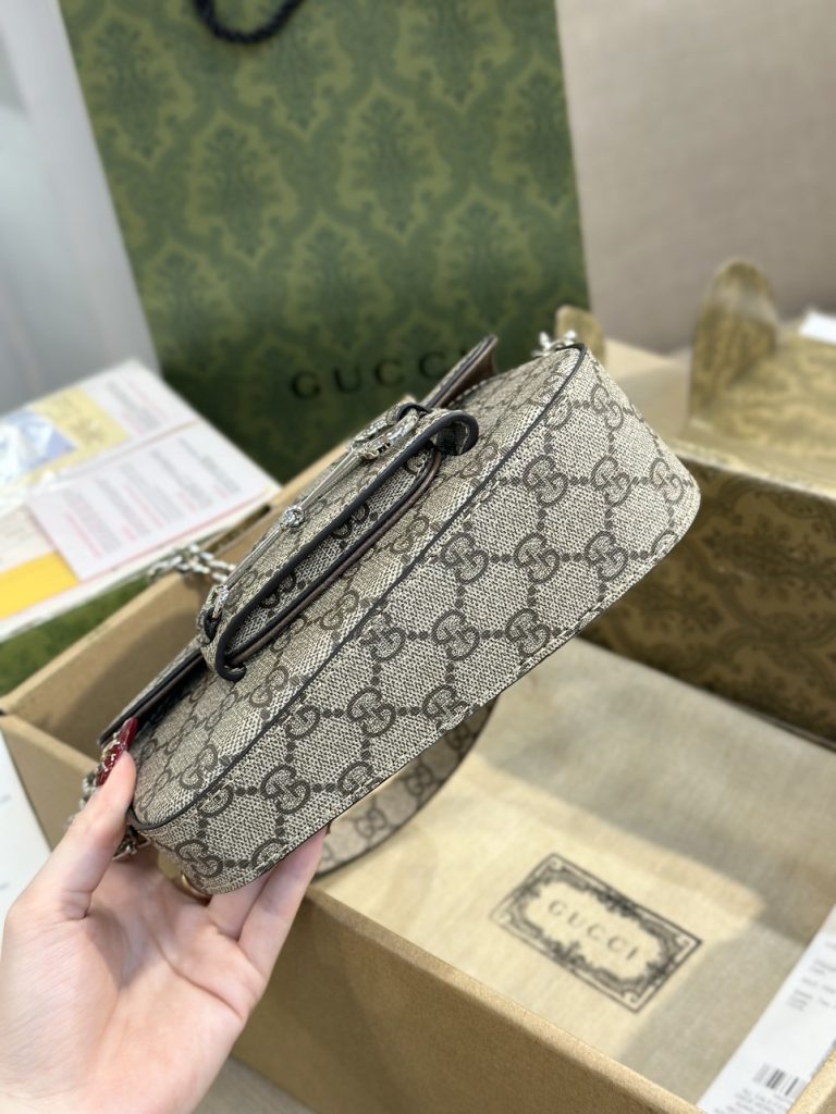 Gucci Horsebit 1955 Mini Shoulder Bags Best Replica 20cm (2)