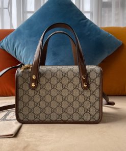 Gucci Horsebit 1955 Mini Top Replica Bags Size 24cm (5)
