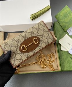 Gucci Horsebit 1955 Wallet With Chain Replica Bags 19x4x10cm (5)