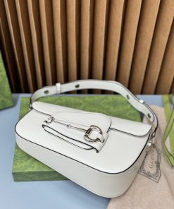 Gucci Horsebit 1955 White Womes Replica Bags Size 26cm (2)