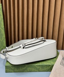 Gucci Horsebit 1955 White Womes Replica Bags Size 26cm (2)