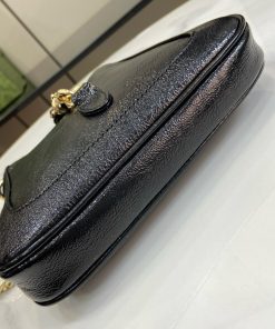 Gucci Jackie Notte Mini Womens Replica Bags Black Size 19.5x18x3 (2)