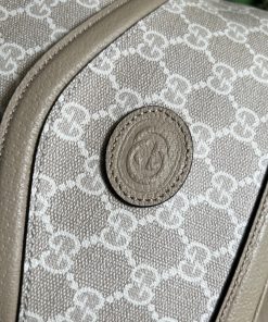 Gucci Large Shoulder Interlocking G Monogram Replica Bags Size 24x20x8cm (2)