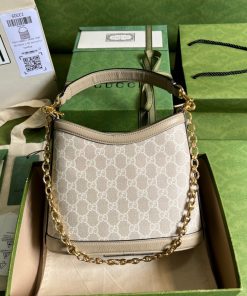 Gucci Large Shoulder Interlocking G Monogram Replica Bags Size 24x20x8cm (2)