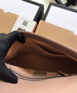 Gucci Marmont Top Handle Pink Super Fake Bags 27cm (2)