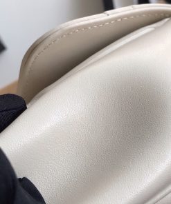 Gucci Marmont Top Handle White Replica Bags 27cm (2)