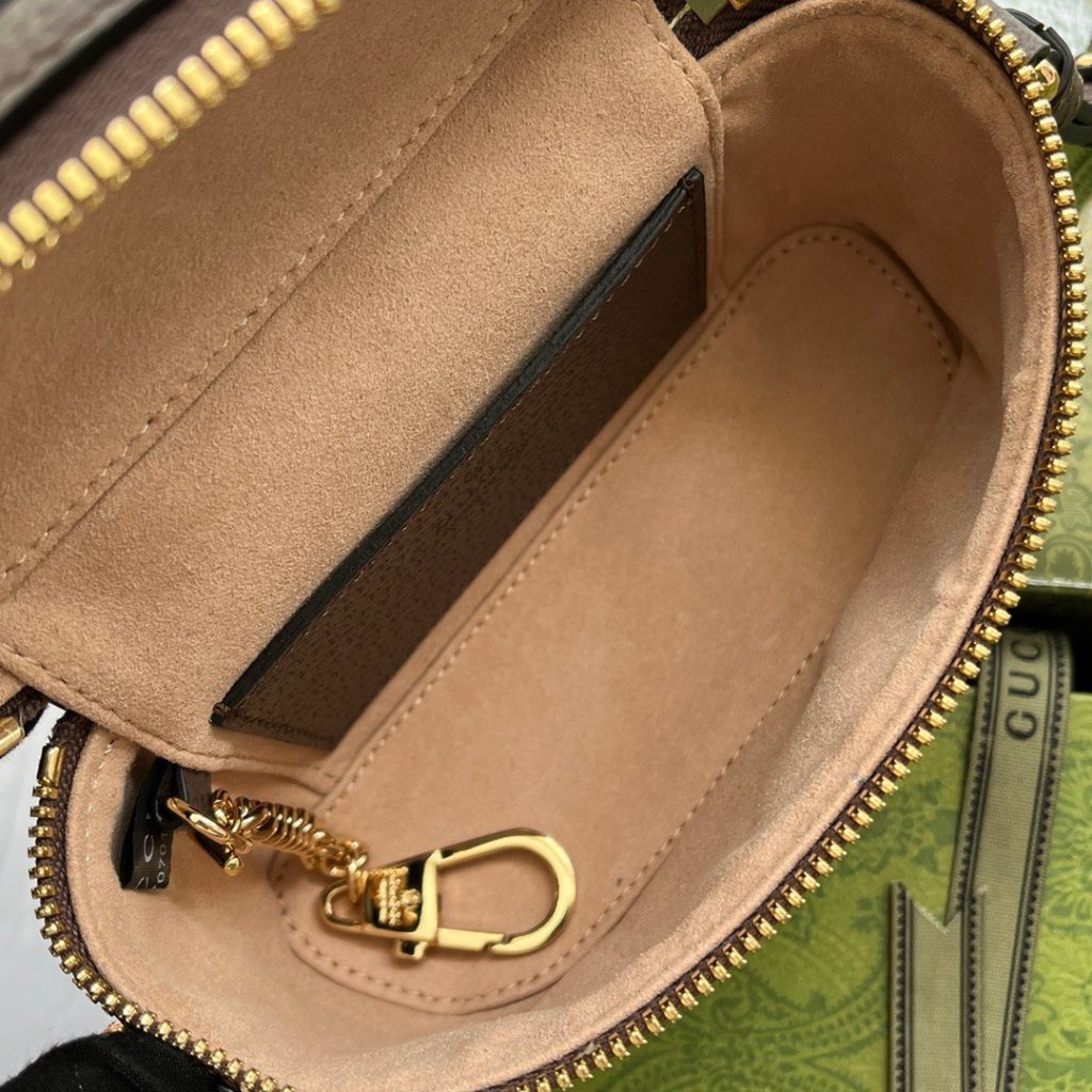 Gucci Ophidia Cosmetic Case Monogram Brown Replica Bags Size 15 (8)