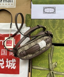 Gucci Ophidia Cosmetic Case Monogram Brown Replica Bags Size 15 (8)