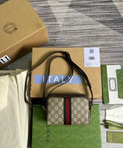 Gucci Ophidia GG Supreme Mini Men Wear Cross Body Replica Bags Size 17 (2)