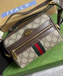 Gucci Ophidia GG Supreme Mini Men Wear Cross Body Replica Bags Size 17 (2)