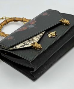 Gucci Ottilia Medium Top Bamboo Strap Replica Bags Size 25x15,5x9,5cm (2)