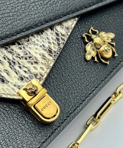 Gucci Ottilia Medium Top Bamboo Strap Replica Bags Size 25x15,5x9,5cm (2)