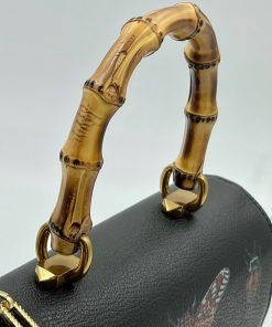 Gucci Ottilia Medium Top Bamboo Strap Replica Bags Size 25x15,5x9,5cm (2)