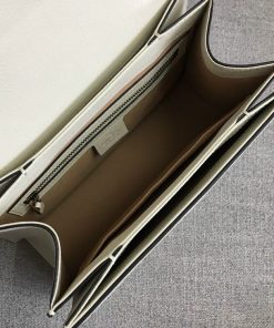 Gucci Queen Margaret Top GG Coated Canvas Small Replica Bags Size 25cm (2)