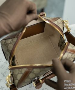 Gucci Speedy Small Duffle Interlocking Replica Bags Size 22x13x15cm (2)