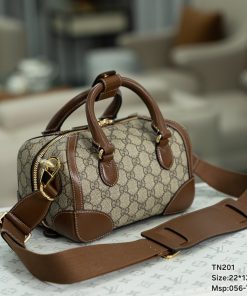 Gucci Speedy Small Duffle Interlocking Replica Bags Size 22x13x15cm (2)