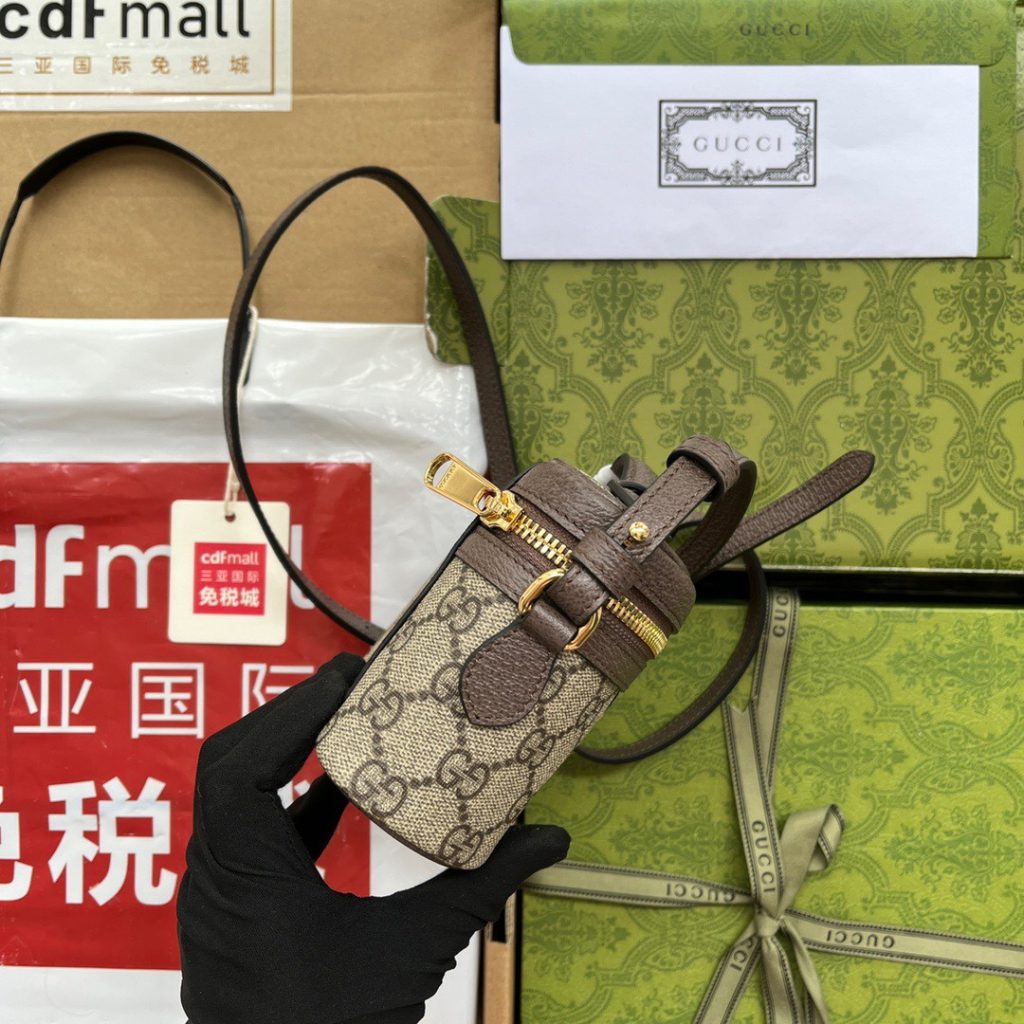 Gucci Vanity Monogram Womens Box Form Replica Bags Size 15 (2)