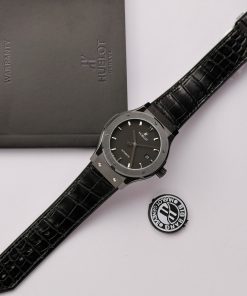 Hublot Best Replica Watch Classic Fusion Ceramic Black 42mm (2)