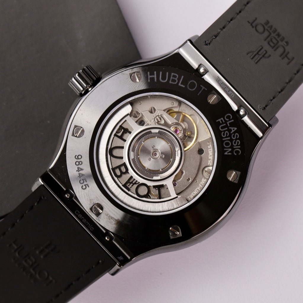 Hublot Best Replica Watch Classic Fusion Ceramic Black 42mm (2)