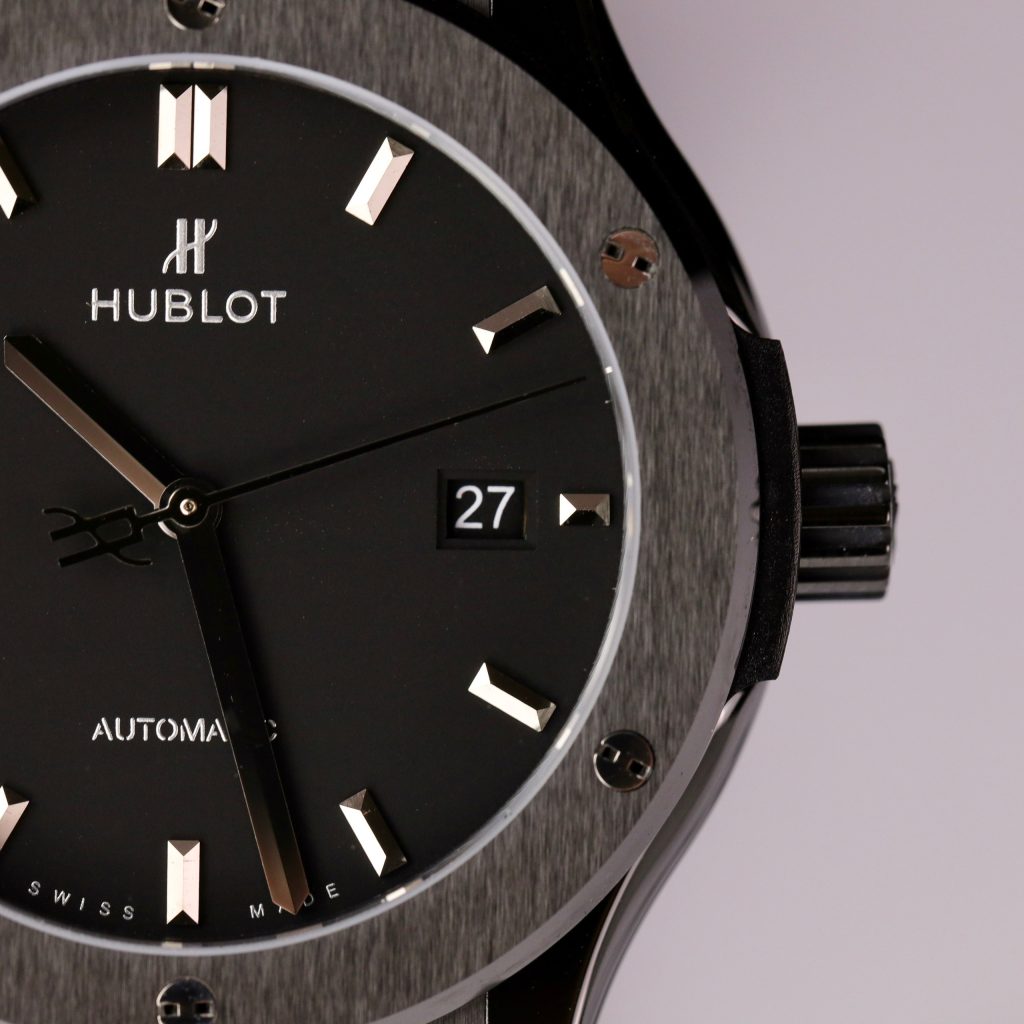 Hublot Best Replica Watch Classic Fusion Ceramic Black 42mm (2)