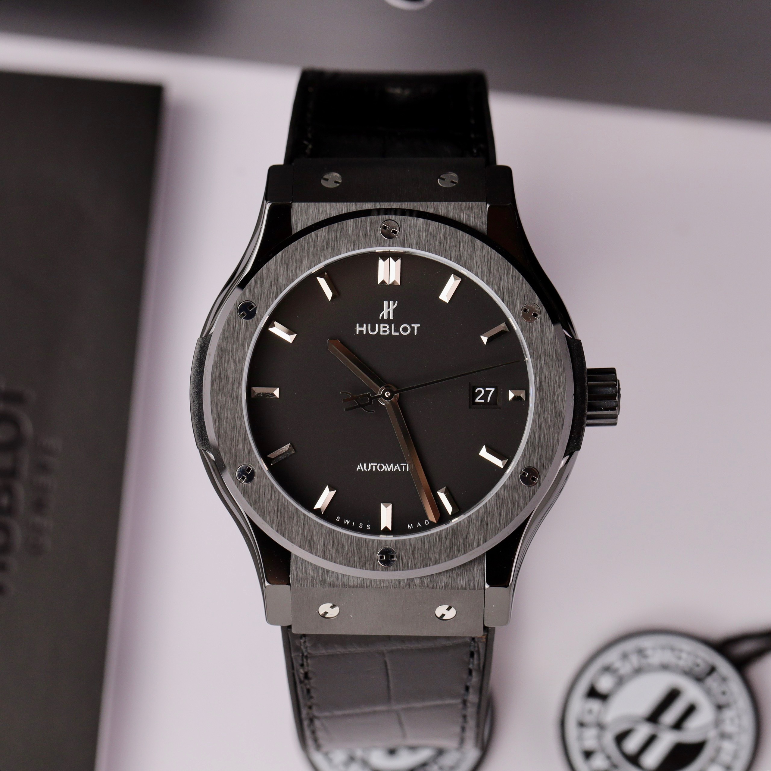 Hublot Best Replica Watch Classic Fusion Ceramic Black 42mm Hublot Best Replica Watch Classic Fusion Ceramic Black 42mm (2)