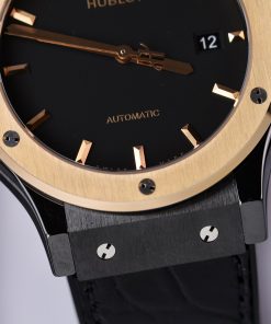 Hublot Best Replica Watch Classic Fusion Ceramic Demi King Gold 42mm (2)