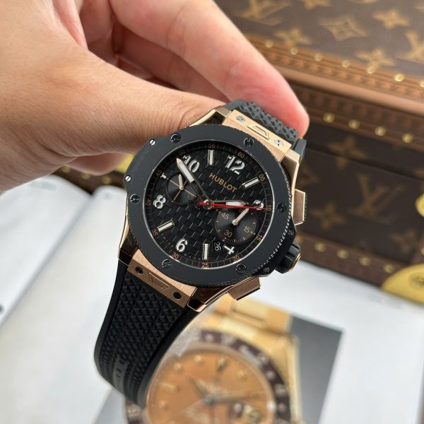 Hublot Big Bang 20th Anniversary King Gold Ceramic Chronograph Replica 1 1 BBA Factory 43mm (13) Hublot Big Bang 20th Anniversary King Gold Ceramic Chronograph Replica 1 1 BBA Factory 43mm (1)