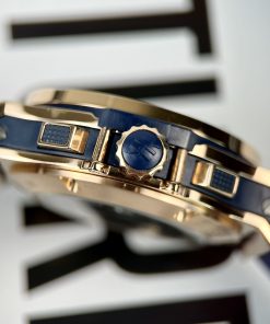 Hublot Big Bang Chronograph King Gold Blue Replica Watches 44mm (1)