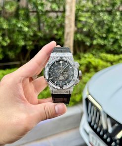Hublot Big Bang Chronograph Replica 11 Watch Rubber Strap 43mm (2)