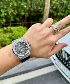 Hublot Big Bang Chronograph Replica 11 Watch Rubber Strap 43mm (2)