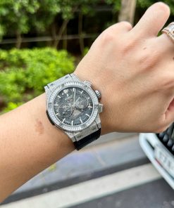 Hublot Big Bang Chronograph Replica 11 Watch Rubber Strap 43mm (2)