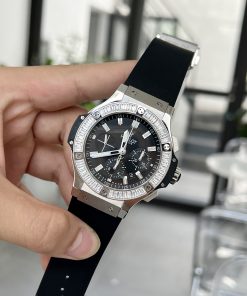 Hublot Big Bang Chronograph Titanium Black Color Rep Watch 44mm (5)