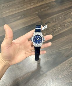 Hublot Big Bang One Click Customs Moissanite Diamonds Best Replica 39mm (8)