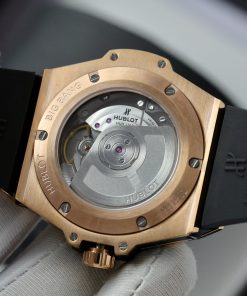 Hublot Big Bang One Click King Gold Bezel Diamonds Baguette 39mm (1)