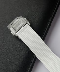 Hublot Big Bang One Click Titanium Customs Full Moissanite Diamonds 39mm (9)