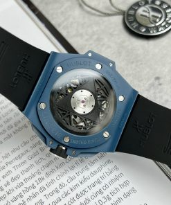 Hublot Big Bang Sang Bleu Blue Ceramic Replica Watches BBF 45mm (1)