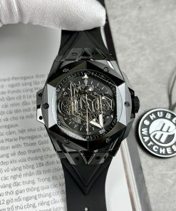 Hublot Big Bang Sang Bleu II Ceramic Black Replica Watches 45mm (8)