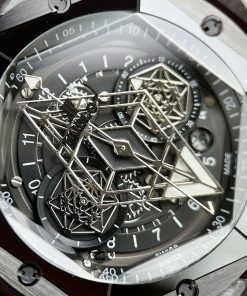 Hublot Big Bang Sang Bleu II Ceramic Black Replica Watches 45mm (8)