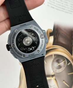 Hublot Big Bang Sang Bleu II Ceramic Gray Replica Watch BBF 45mm (9)