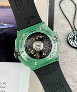Hublot Big Bang Sang Bleu II Green Ceramic Replica Watches BBF (10)